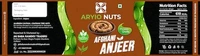 ARYIONUTS Premium Organics Dry Fruits Afghani Anjeer - 500gm | Dried Figs | Natural, Rich in Iron, Fibre & Vitamins Anjeer Figs | Afghanistan Anjir Dry Fruit Jar Pack - (500gm)