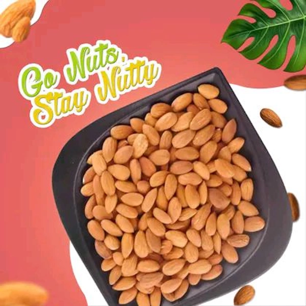 Tum Yum YUM YUM California Almonds 500 g, Badam Dry Fruits, 2 Times Crunchier