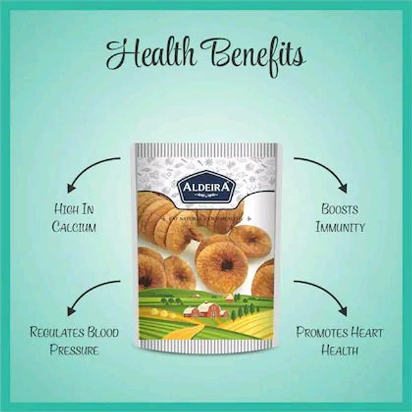 Aldeira Natural Dry Anjeer (500g x 2) | Premium Dried Figs | Healthy Snack Pack of 2