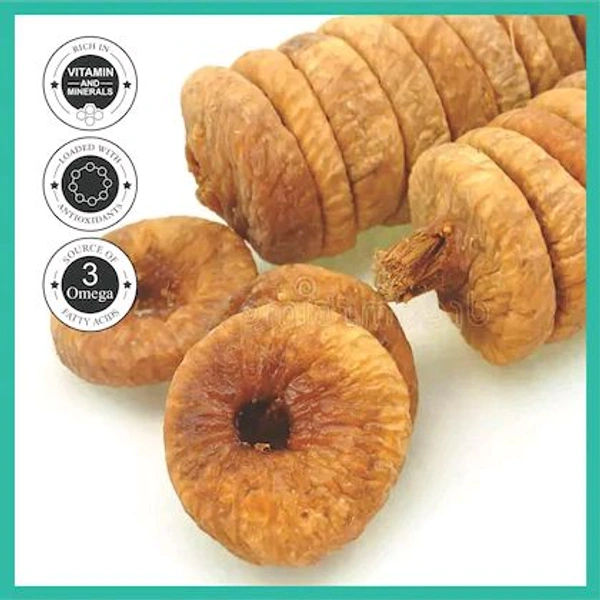 Aldeira Natural Dry Anjeer (500g x 2) | Premium Dried Figs | Healthy Snack Pack of 2