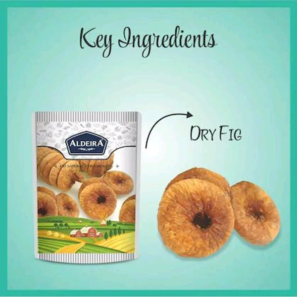 Aldeira Natural Dry Anjeer (500g x 2) | Premium Dried Figs | Healthy Snack Pack of 2