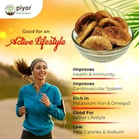 Piyor PIYOR 100% Natural Premium Dried Figs Afghani Anjeer Figs (500 g)