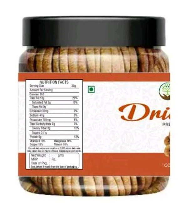 Piyor PIYOR 100% Natural Premium Dried Figs Afghani Anjeer Figs (500 g)