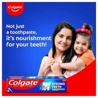 Colgate Strong Teeth Saver Pack Toothpaste 250 g (Pack of 2)