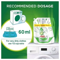 Ariel Matic Front Load Liquid Detergent Refill Pouch 2 L