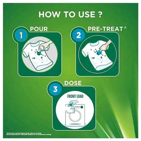 Ariel Matic Front Load Liquid Detergent Refill Pouch 2 L