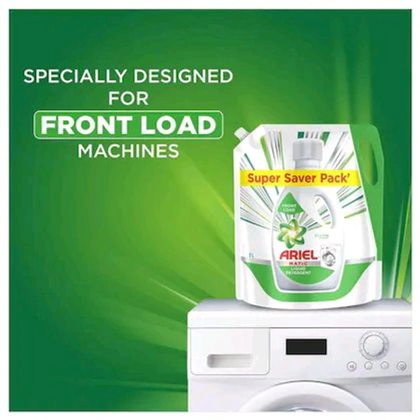 Ariel Matic Front Load Liquid Detergent Refill Pouch 2 L