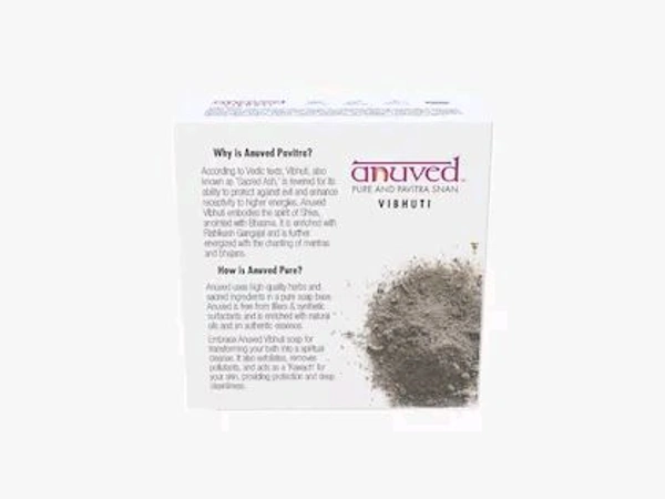 ANUVED Herbal Vibhuti Soap, 125g (Pack of 6)