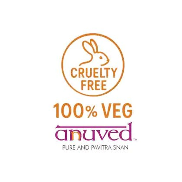 ANUVED Herbal Vibhuti Soap, 125g (Pack of 6)