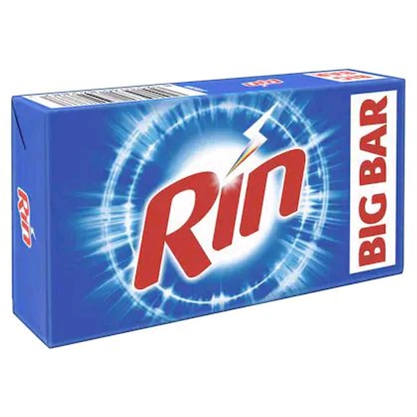 Rin Detergent Bar 250 g (Pack of 6)