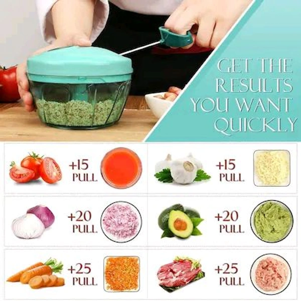 SEVRIZ Kitchen Tools For Home Kitchen Items 450 ML, Color Green