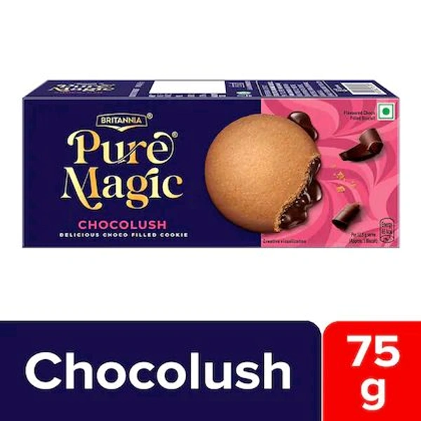 Britannia Pure Magic Chocolush Choco Filled Cookie 75 g