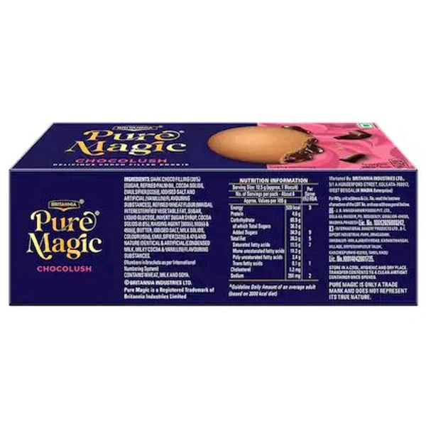 Britannia Pure Magic Chocolush Choco Filled Cookie 75 g