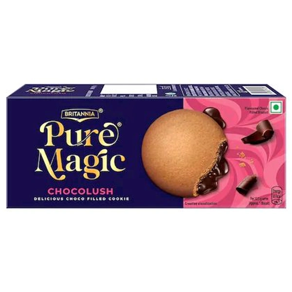 Britannia Pure Magic Chocolush Choco Filled Cookie 75 g