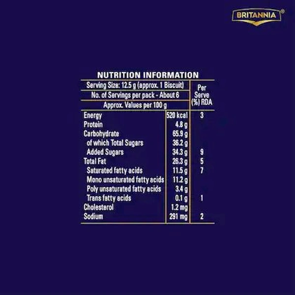 Britannia Pure Magic Chocolush Choco Filled Cookie 75 g