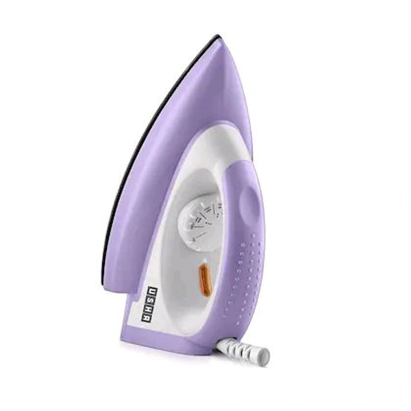 Usha Armor AR1100WB, 1100 Watts, Dry Iron, Lightweight Body, Non-stick Soleplate, Overheat Safety Protection, Purple