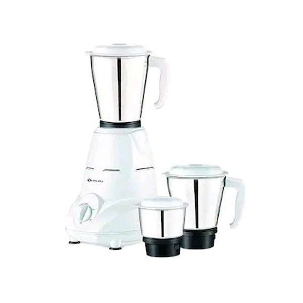Bajaj White 500 W Mixer Grinder With 3 Jars (Pack of 4)