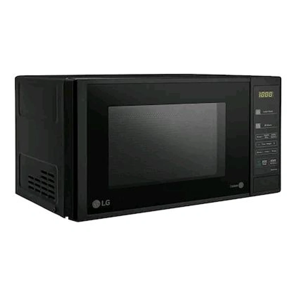 LG MS2043DB, 20 Litres, 700 Watts Solo Microwave Oven with 44 Auto Cook Menu, Black