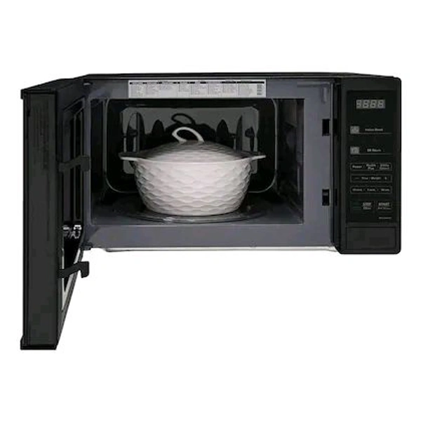 LG MS2043DB, 20 Litres, 700 Watts Solo Microwave Oven with 44 Auto Cook Menu, Black