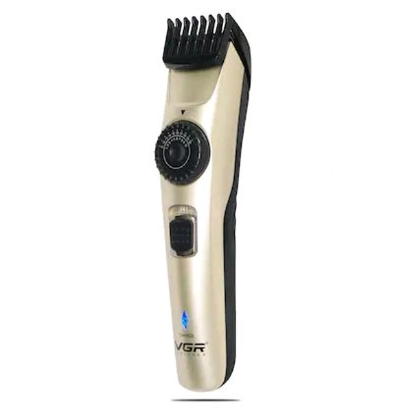 VGR V-031 Professional Hair Trimmer Runtime: 90 min Trimmer for Men (Beige)