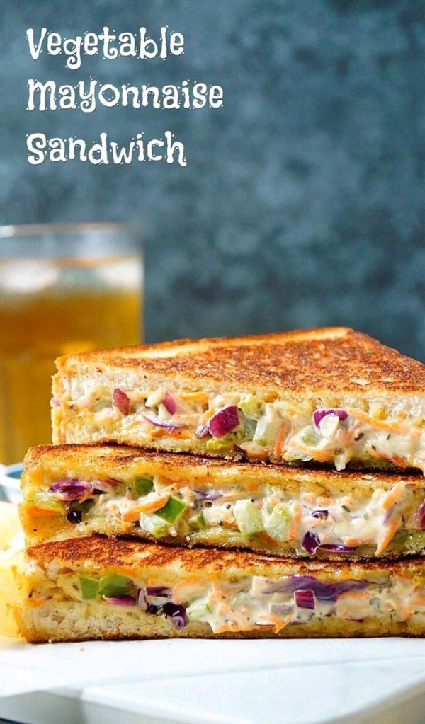 Veg Mayo Sandwich - 4pieces