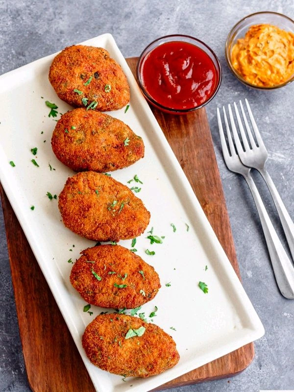 Veg Cutlate - 6 Pieces