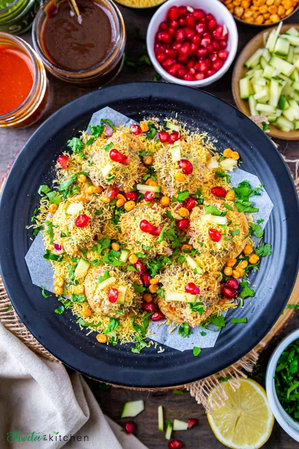 Sev Puri - 8pieces