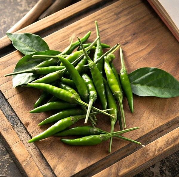 Spicy Green Chilli (Tej Mirchi) -250gm - 250