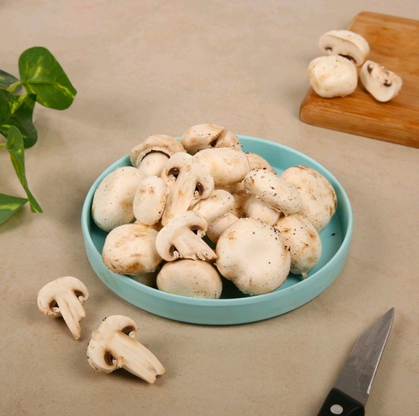 Button Mushroom (Alimbi) - 200gm - 200gm