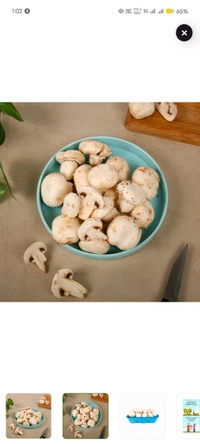Button Mushroom (Alimbi) - 200gm - 200gm