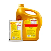 Saffola Sunflower and Rice Bran Blended Cooking Oil-Free 1L Pouch- 5+1 - 5+1