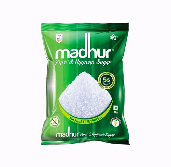Madhur Pure & Hygienic Sulphurless Sugar (M30) 5kg - 5kg