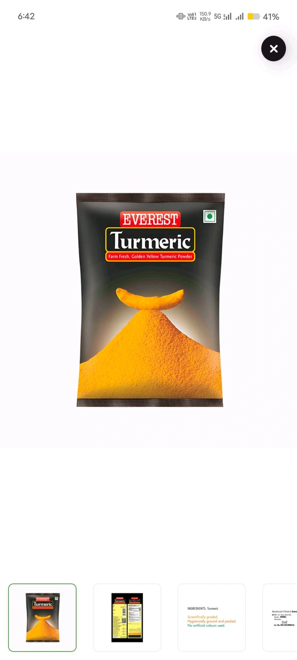 Everest Turmeric Powder/Haldi (100g) - 100g