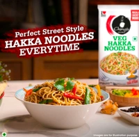 Ching's Secret Veg Hakka Noodles with Masala (140g) - 140g