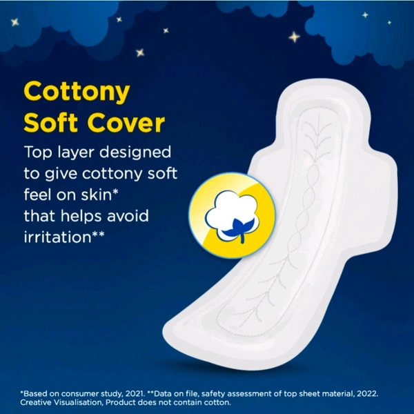 Stayfree Secure Nights Sanitary Pads - Pack of 1 - 40 Units