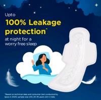 Stayfree Secure Nights Sanitary Pads - Pack of 1 - 40 Units