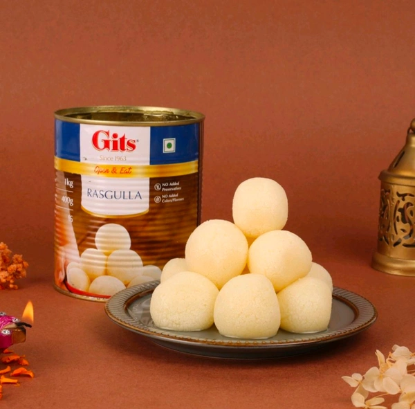 Open & Eat Rasgulla by Gits - 1.Kg