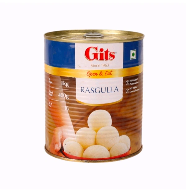 Open & Eat Rasgulla by Gits - 1.Kg