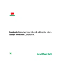 Amul Masti Pouch Curd - 1.Kg