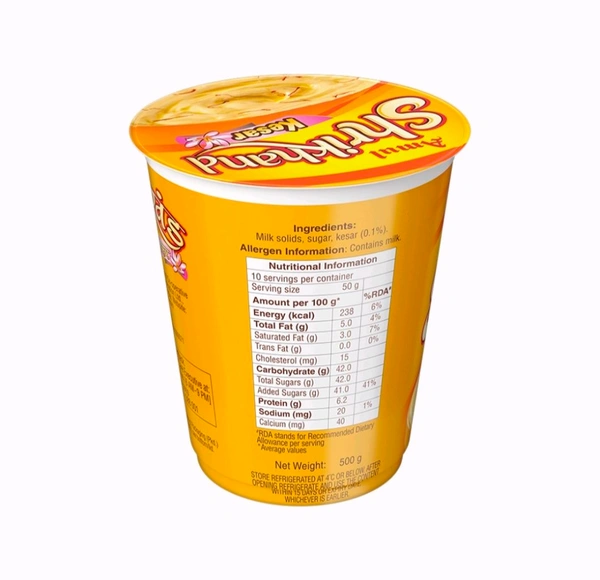Amul Kesar Shrikhand - 500g