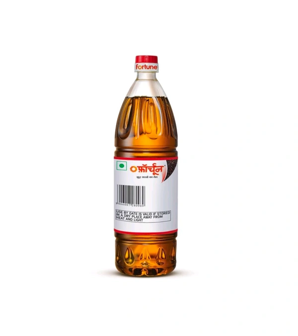 Fortune Premium Kachi Ghani Pure Mustard Oil (910 g) - 910gm