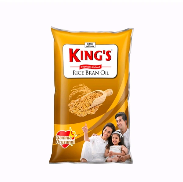 King's Rice Bran Oil - 840gm