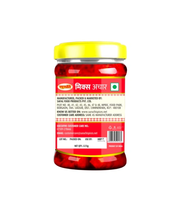 Suruchi Premium Mixed Pickle - 325g