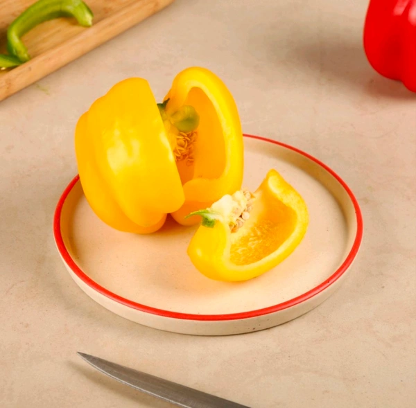 Yellow Bell Pepper (Pivli Shimla Mirchi) - 250gm