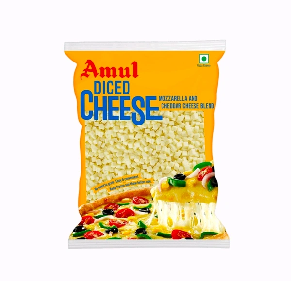 Amul Blend Diced Cheese - 200g