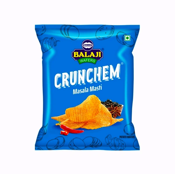Balaji Crunchem Masala Masti Wafers - 135g