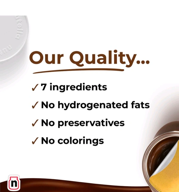 Nutella Hazelnut Chocolate Spread with Cocoa - 180g