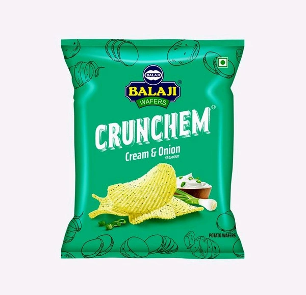 Wafer - Cream & Onions - 135gm