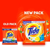 Tide Plus Double Power Washing Detergent Powder (Jasmine & Rose) - 10.kg