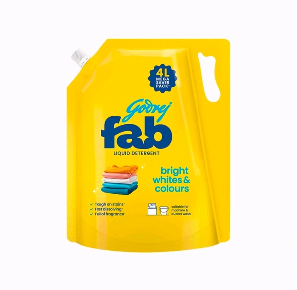 Godrej Fab Liquid Detergent Refill - 2 Itr